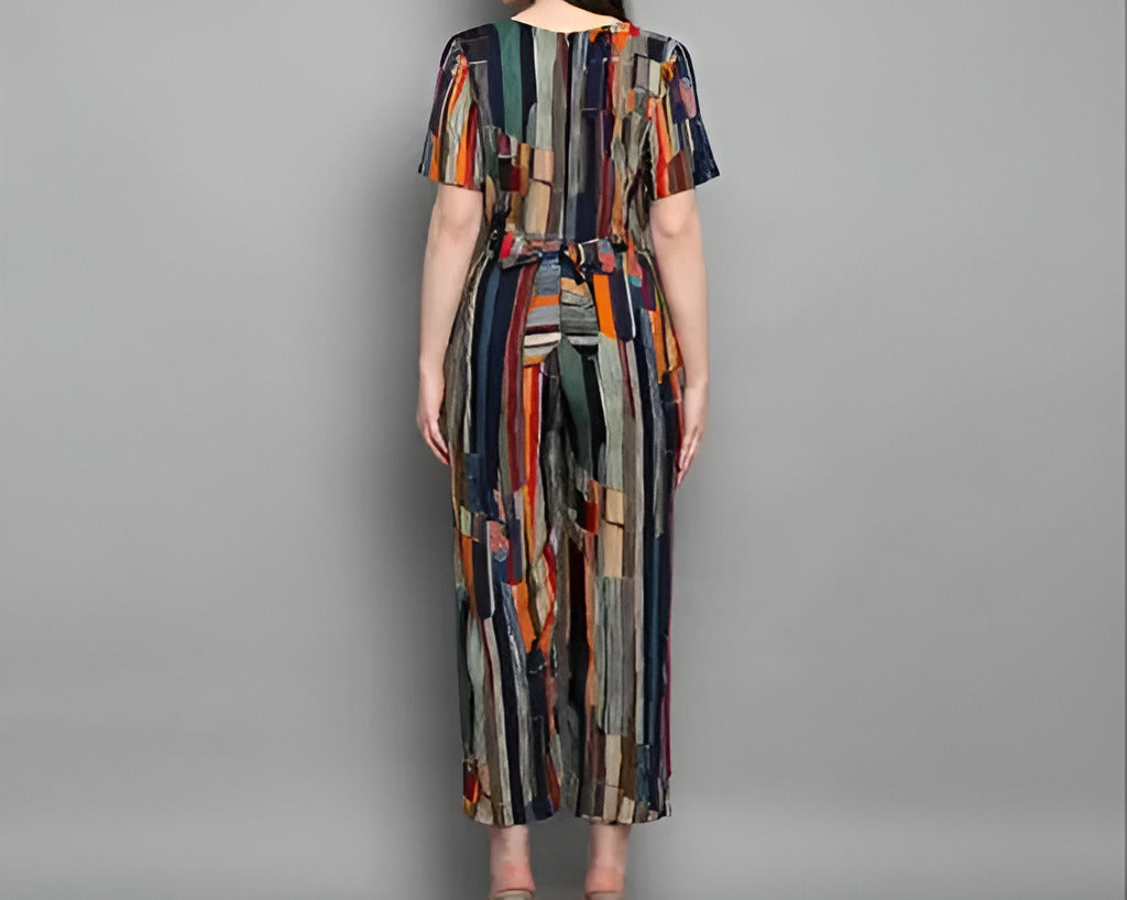 J Turritopsis™ Foil Printed Jumpsuit