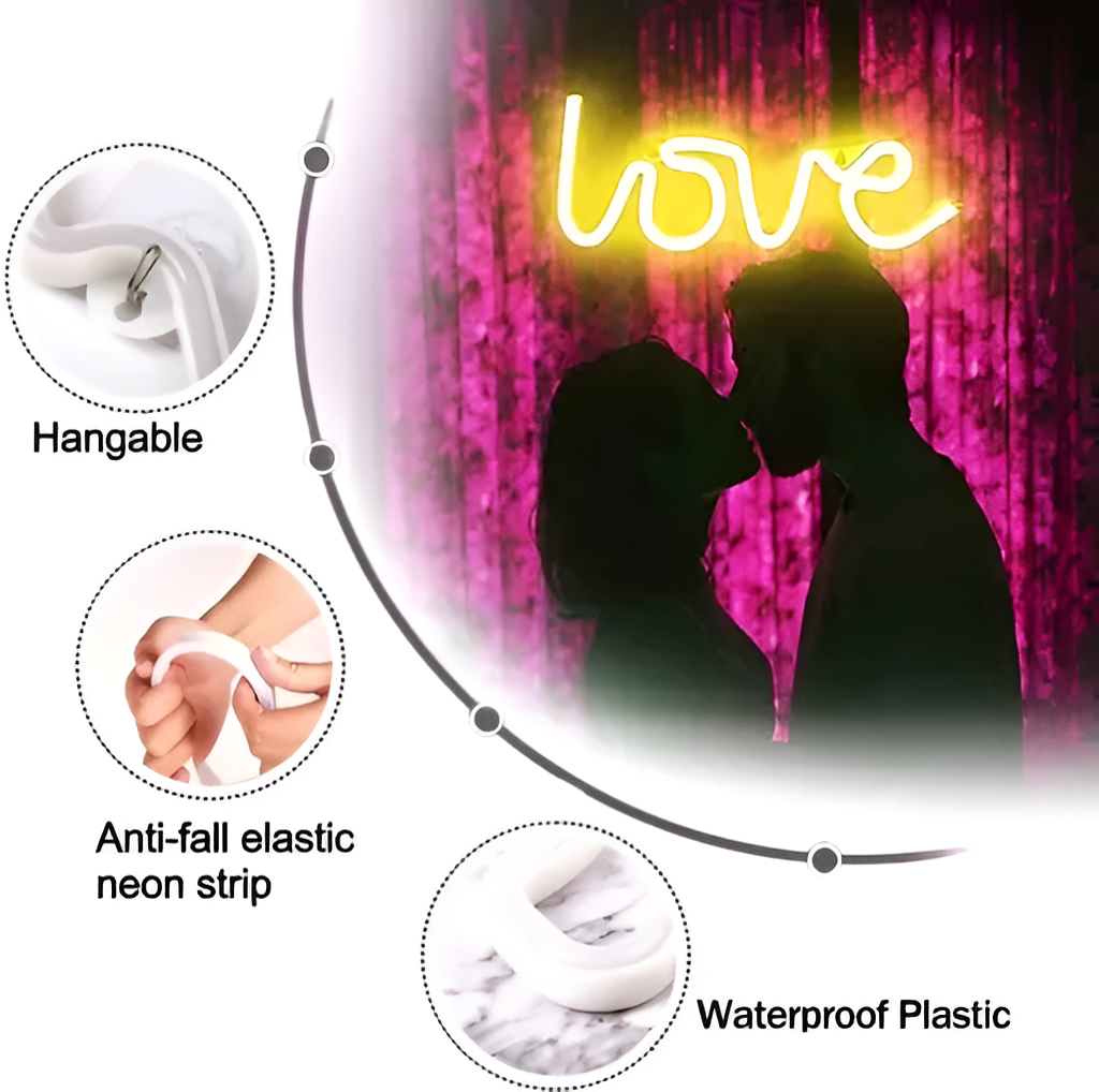 Velvique™ LOVE Neon Led Light Sign