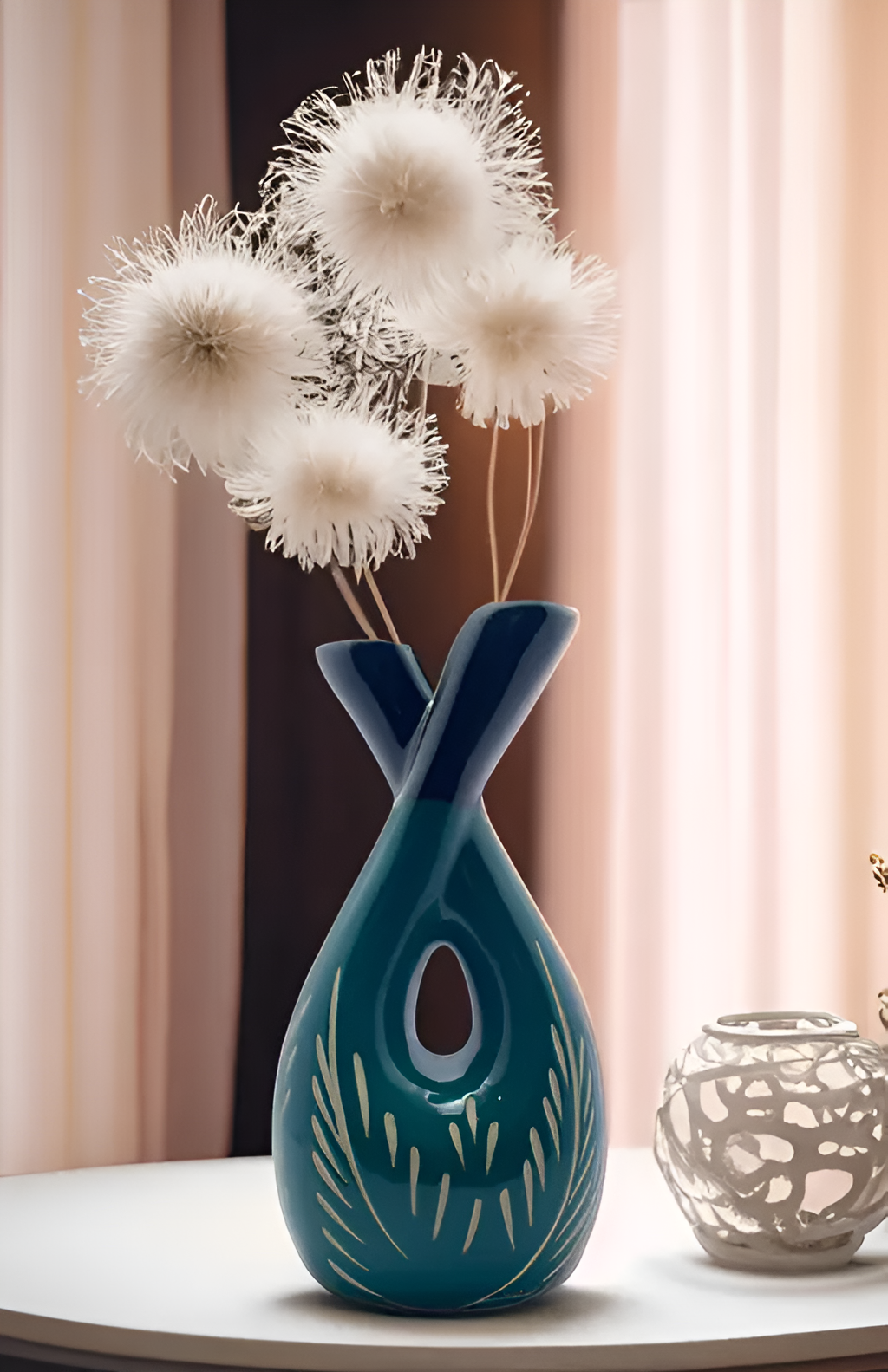 Vaseo™ Bottle Shape Ceramic Flower Vase