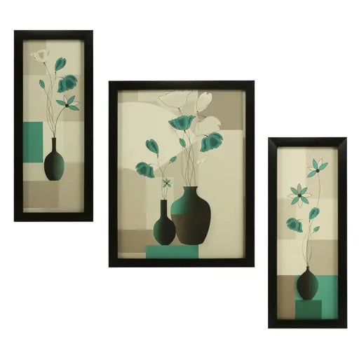 Velvique™ Decorative Wall Paintings (Set Of 3)