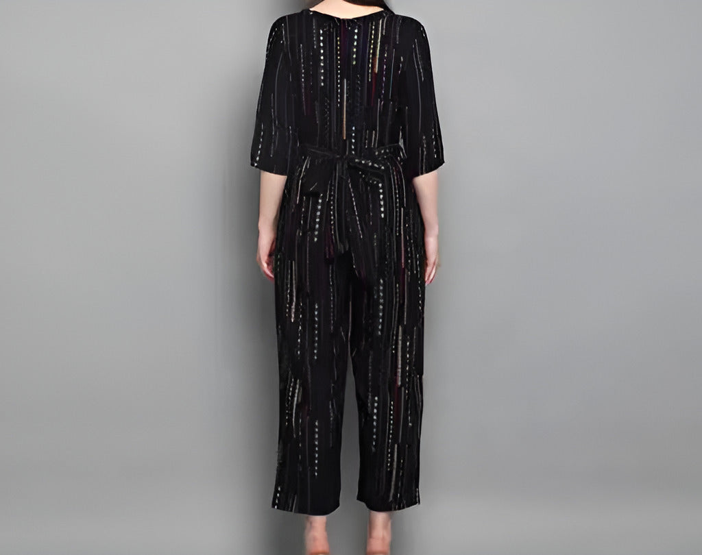 J Turritopsis™ Foil Printed Jumpsuit