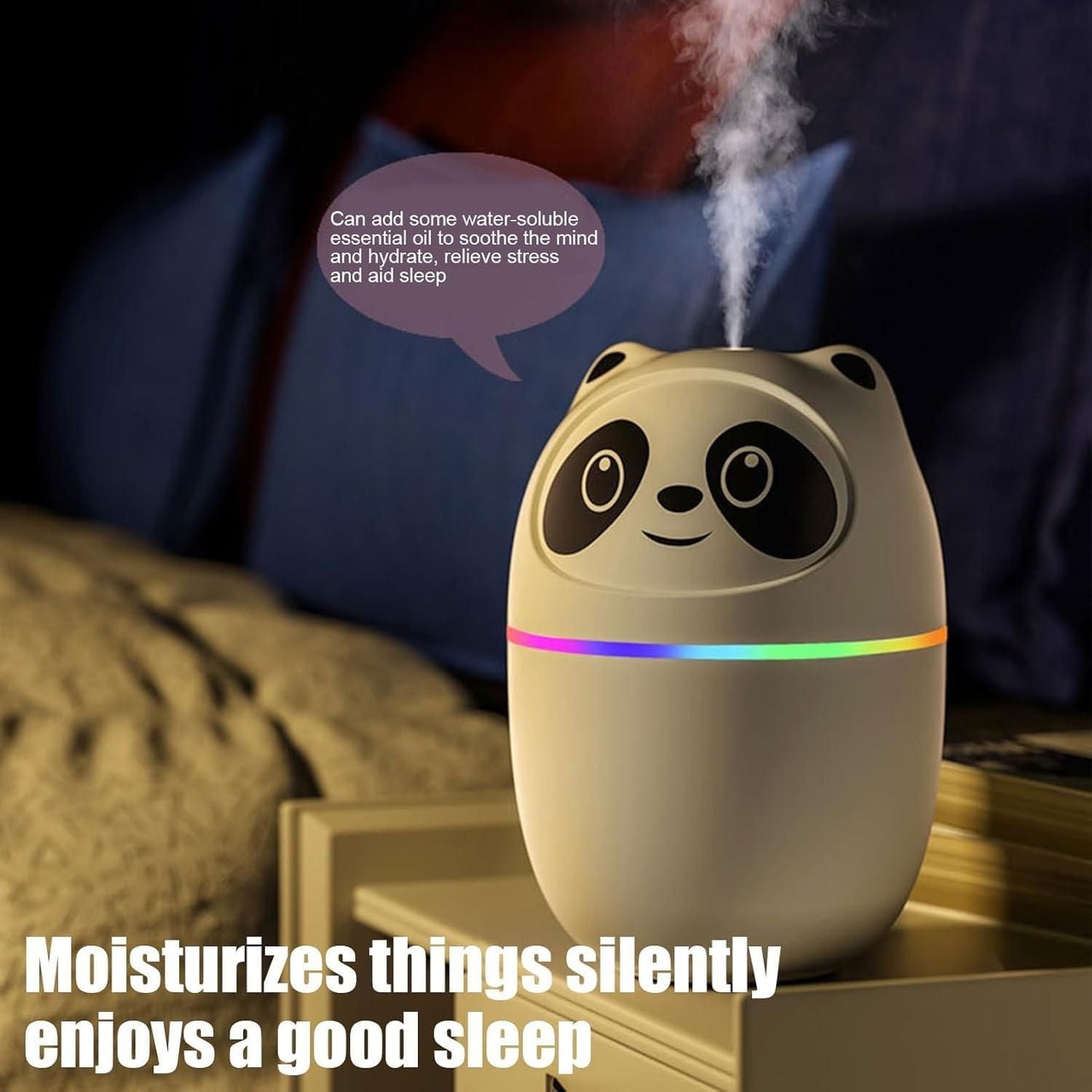 Mistiq™ Mini Panda Cool Mist Humidifier
