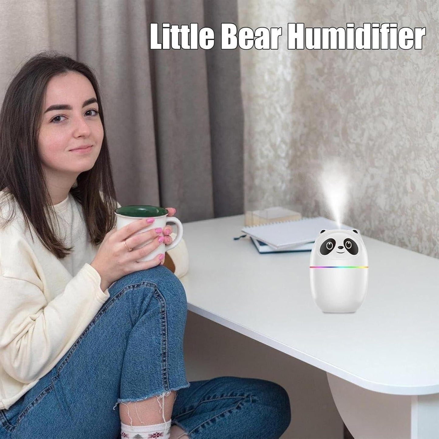Mistiq™ Mini Panda Cool Mist Humidifier