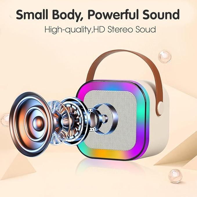 EchoTune™ Bluetooth Karaoke Speaker with Microphone