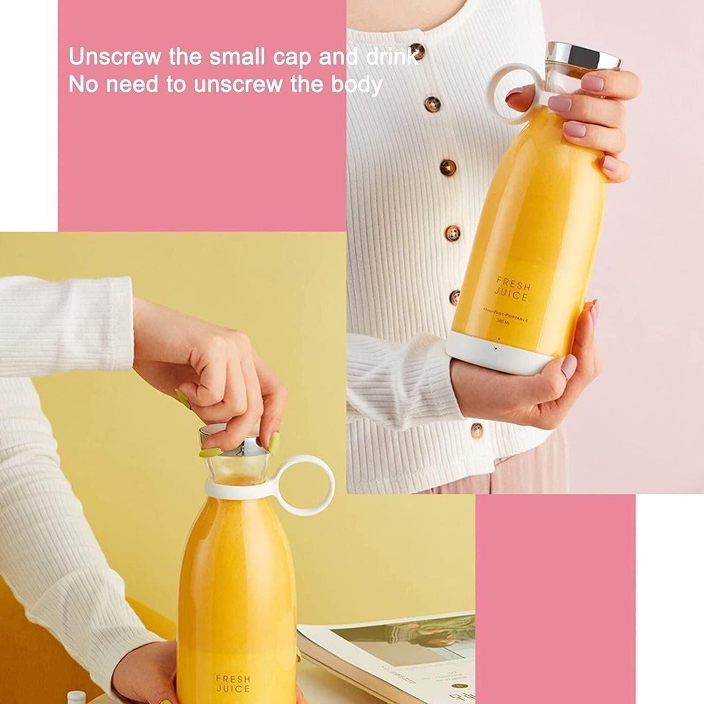 JuiceVolt™ Electric Portable Mini Juicer Bottle