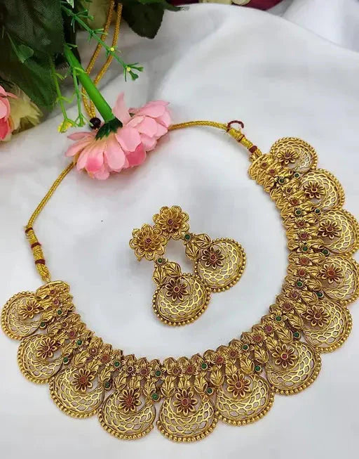 DEGINER MATTE FT CODE JEWELLERY SET