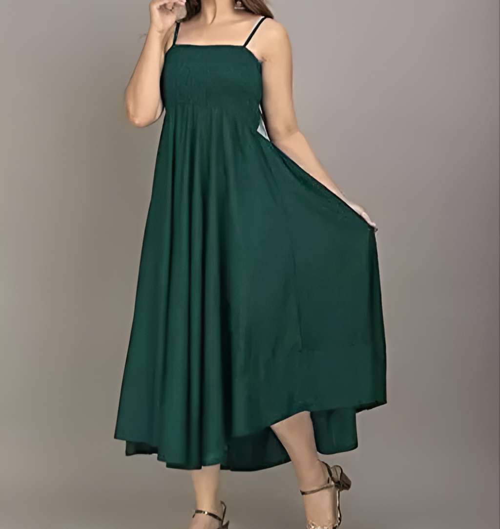 Fashionista™ Off-Shoulder Strap Dress