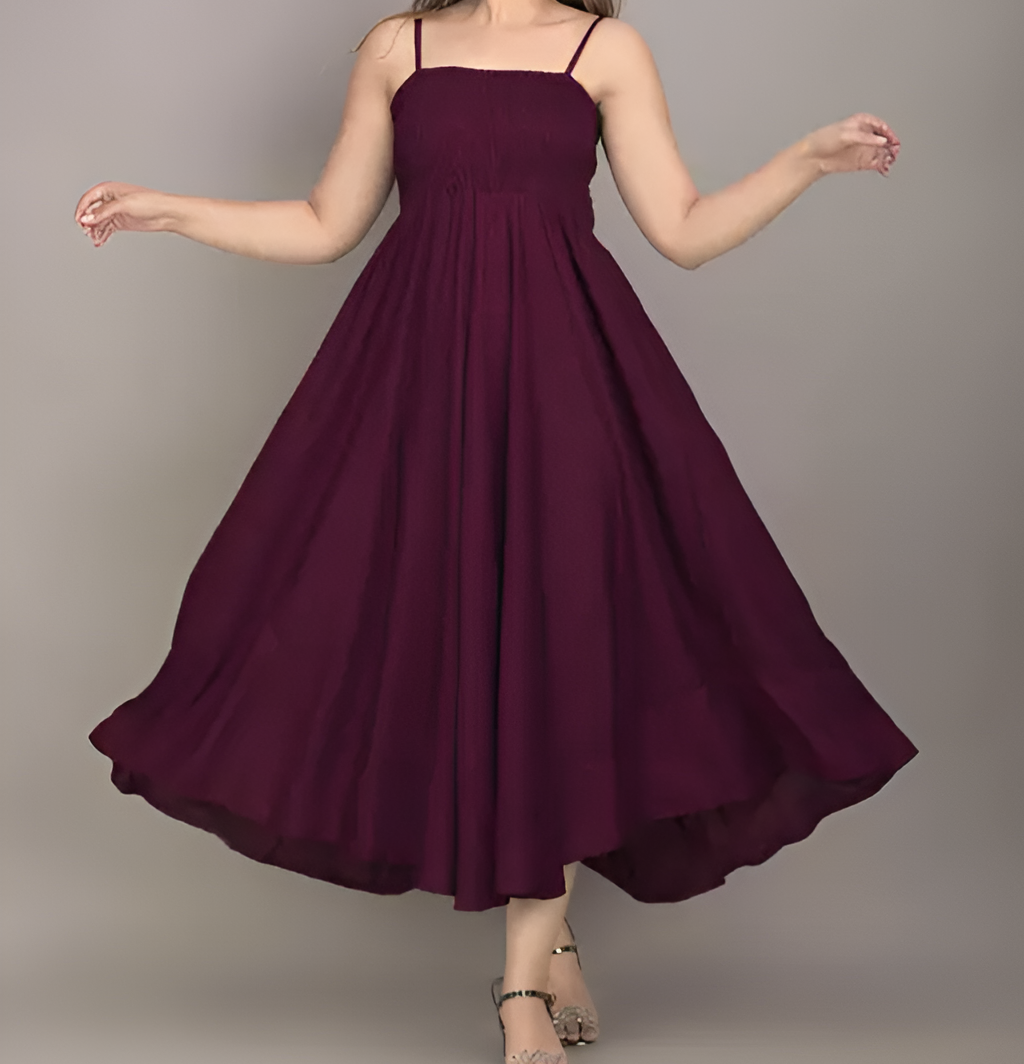 Fashionista™ Off-Shoulder Strap Dress