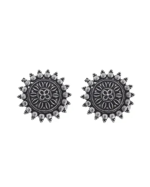 FURBELOW™ Oxidized Silver Jewellery Set