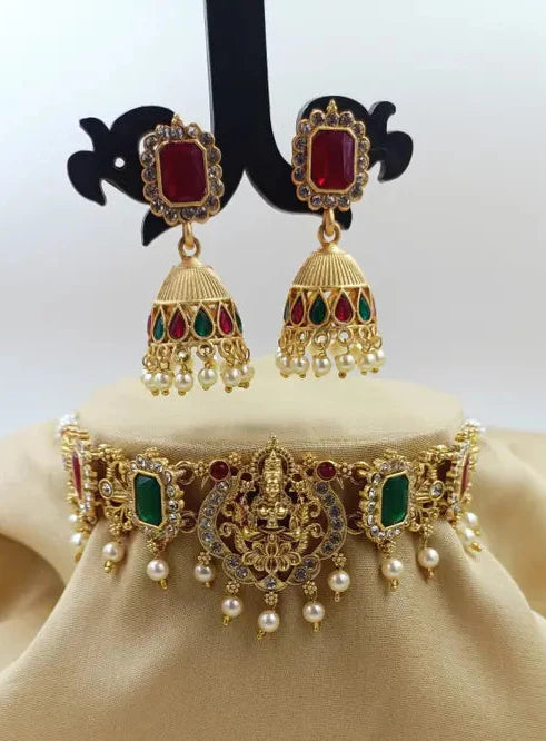 South-Indian Laxmi Jewellery Set