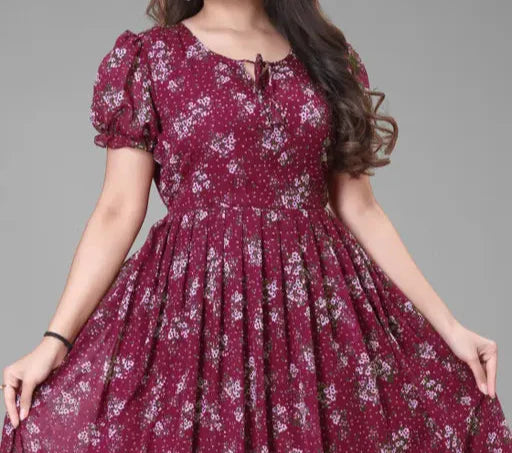 Floral Printed Dress