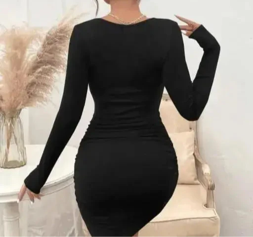 Party Wear Dress (Black)