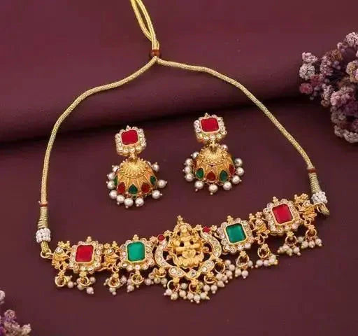 South-Indian Laxmi Jewellery Set