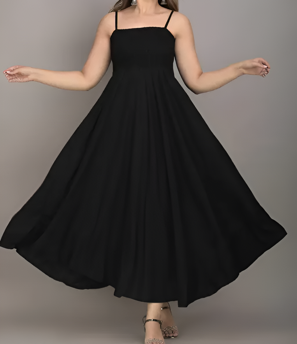 Fashionista™ Off-Shoulder Strap Dress