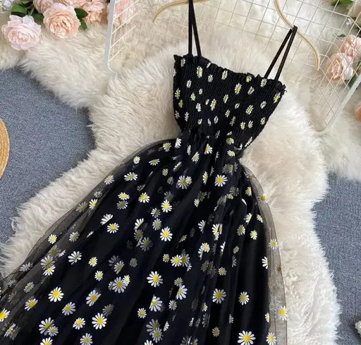 FURBELOW™ Net Fabric Dress