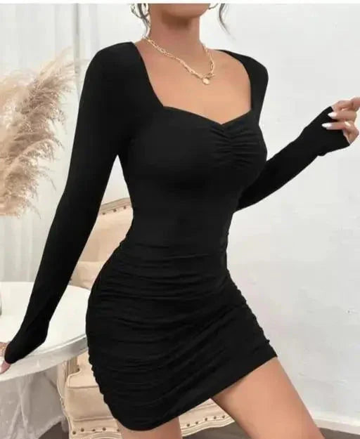 Party Wear Dress (Black)