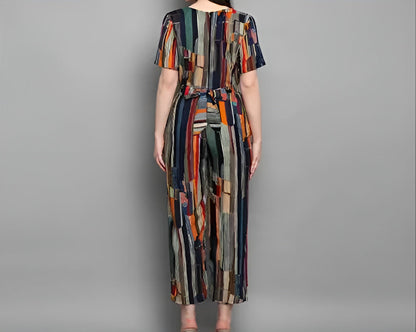 J Turritopsis™ Foil Printed Jumpsuit