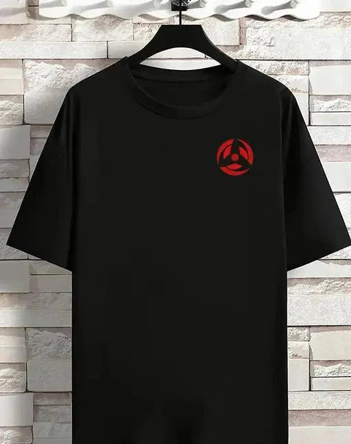 TES™ Kakashi printed anime Oversized T-shirt (Black)