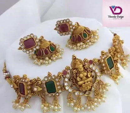 South-Indian Laxmi Jewellery Set